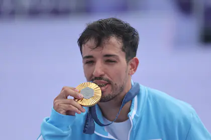 José “Maligno” Torres, en los Juegos Olímpicos 2024: el cordobés ganó la medalla de oro en BMX freestyle